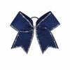 Sparkling Rhinestone Swallowtail Bow Hair Tie and Clip Set