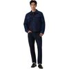 Levis Winter Warm Tiefblau Vintage Uni Regular Fit Langarm Umlegekragen Locker Daunenjacke Herren Oberbekleidung 004ZA-0000