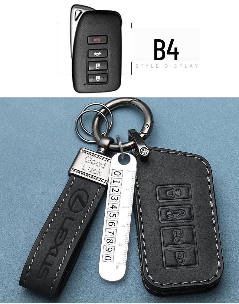 Lexus ES200 RX300 ES300h NX260 Luxury Key Case & Car Decoration Buckle