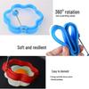 Cartoon Heart-Shaped Silicone Egg Frying Pan Ring with Handle - Nonstick Pancake Mold Cooking Tool