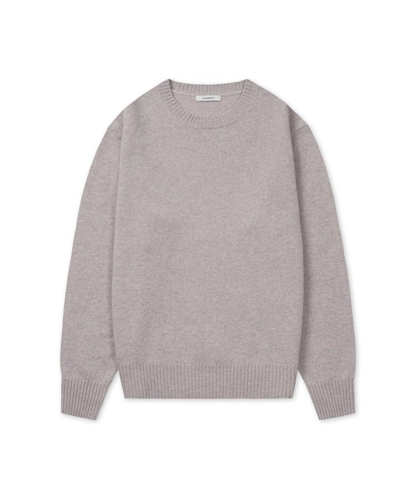 MANNERGRAM Shaggy Dog Extra Fine Merino Wool 100% Soft Round Knit_9 Colors (Type A)