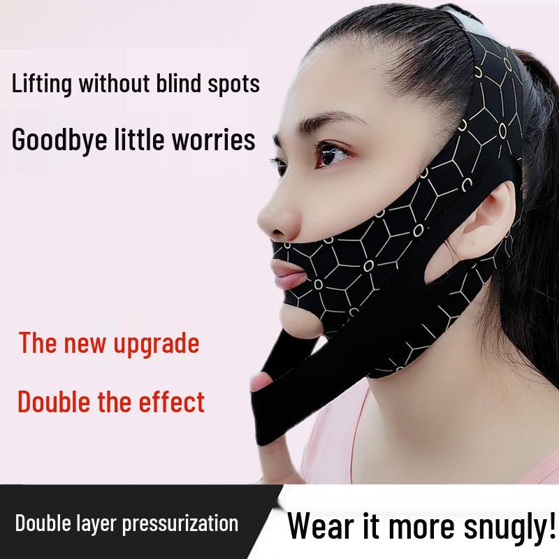 V-Line Lifting and Firming Face Sculpting Bandage for Double Chin and Nasolabial Folds