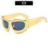Fashion Oversized Sunglasses Y2k Women Men Brand Designer Retro Sun Glasses Female Popular Vintage Eyewear UV400