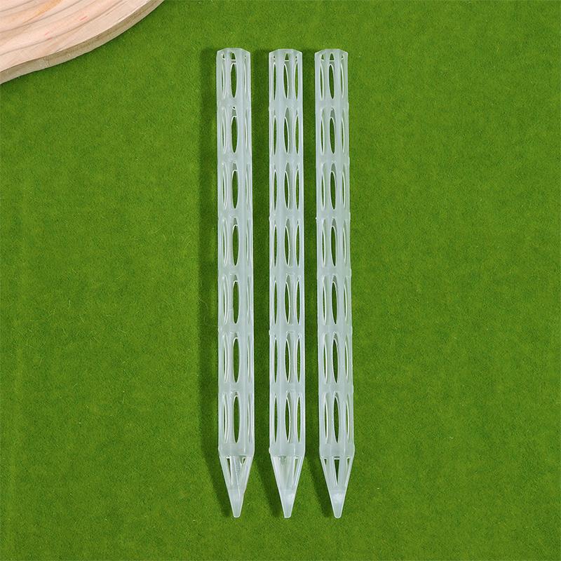 

3/5/10 шт. Трубки для циркуляции воздуха в почве для растений Прочные пластиковые трубки для вентиляции корней растений Прозрачные дренажные трубки 3pcs