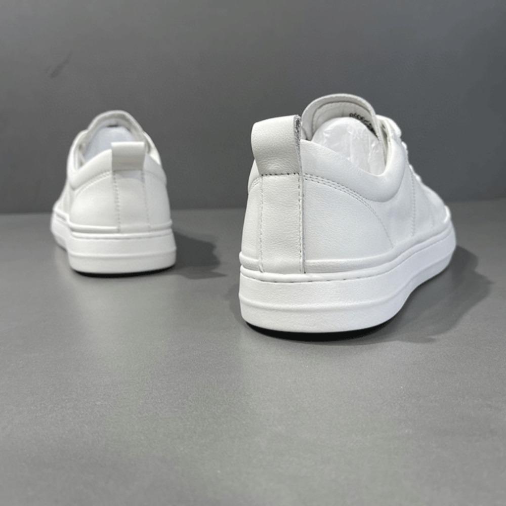 Men's Leather Casual Shoes Fashion New Cow Leather Men's Board Shoes Trendy Sports Leisure Men's Shoes Men Leather