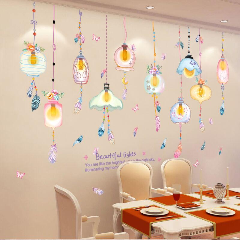 XY9008 dormitory dormitory simple modern decorative wall stickers living room wall layout stickers door stickers supply