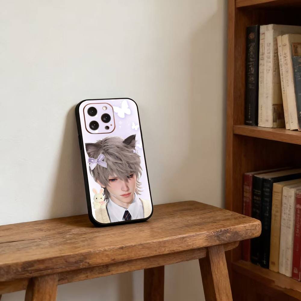 Love Deepspace Xavier Rafayel Sylus Caleb Phone Case Silicone Soft For IPhone 17 16 15 14 13 12 11 X XR Plus Pro Max Plus