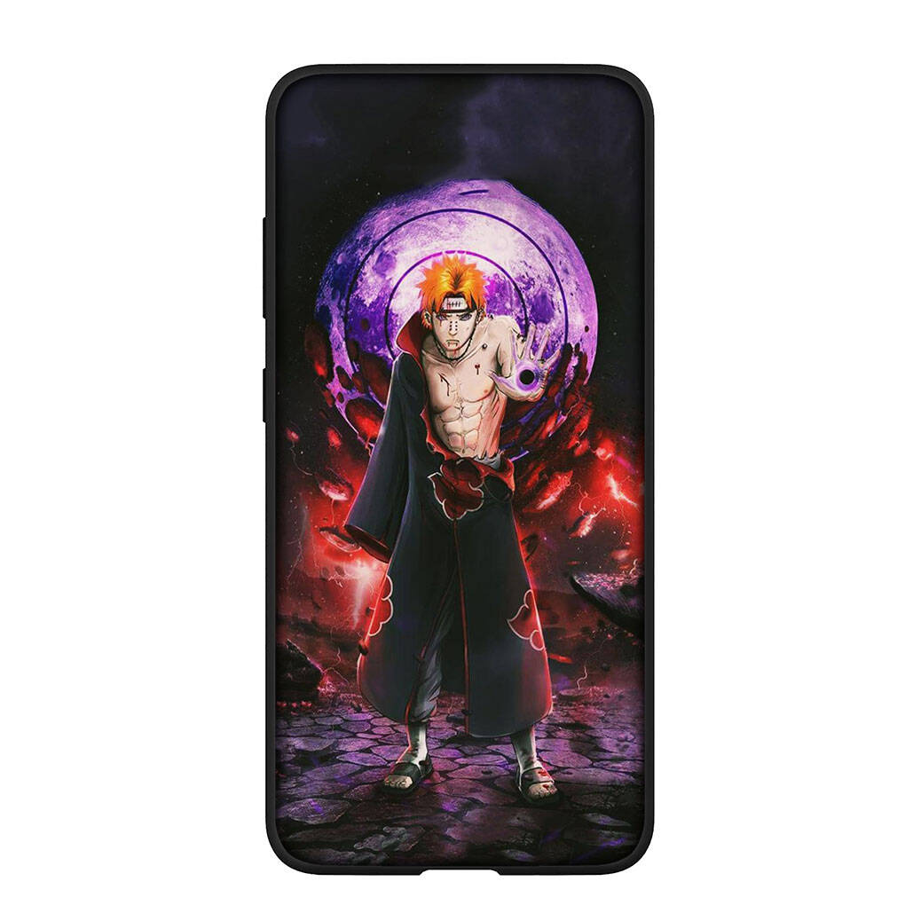 Phone Case for iPhone 17 15 16 Plus Redmi Note 14 12 11 13 Pro Max Huawei P30 P20 Lite Y9 OPPO A60 A40 A80 A18 Pain Anime Itachi Akatsuki Naruto Cover