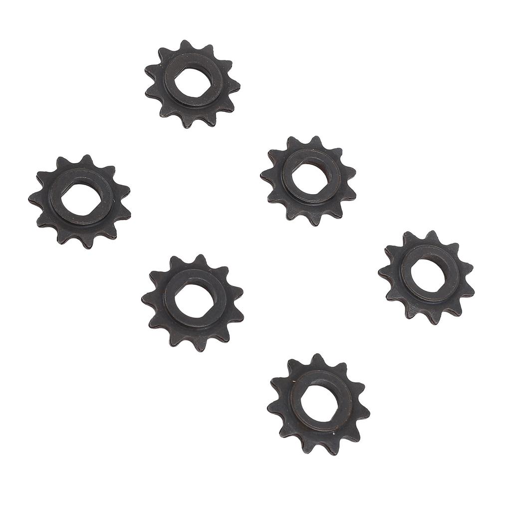 6 BUC 25H 11T Pinioane Motor 10mm Oțel Scuter Electric Motor Motor Pinion Roată Lanț cu H