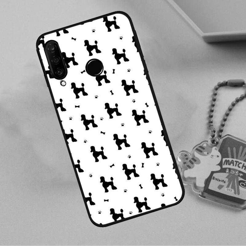 Poodles cartoon Girly Cute For Huawei Nova 10 9 SE 5T 12s 12i 11i Y91 Y90 Y60 Y70 Y72 Y61 P20 P40 P30 Lite P60 Pro Case