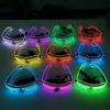 Modalità Tende Bicolore Occhiali Giocattolo Lampeggianti Illuminazione Luminosa Colorati Scintillanti DJ Classici Giocattoli per Feste Danzanti di Carnevale Bar