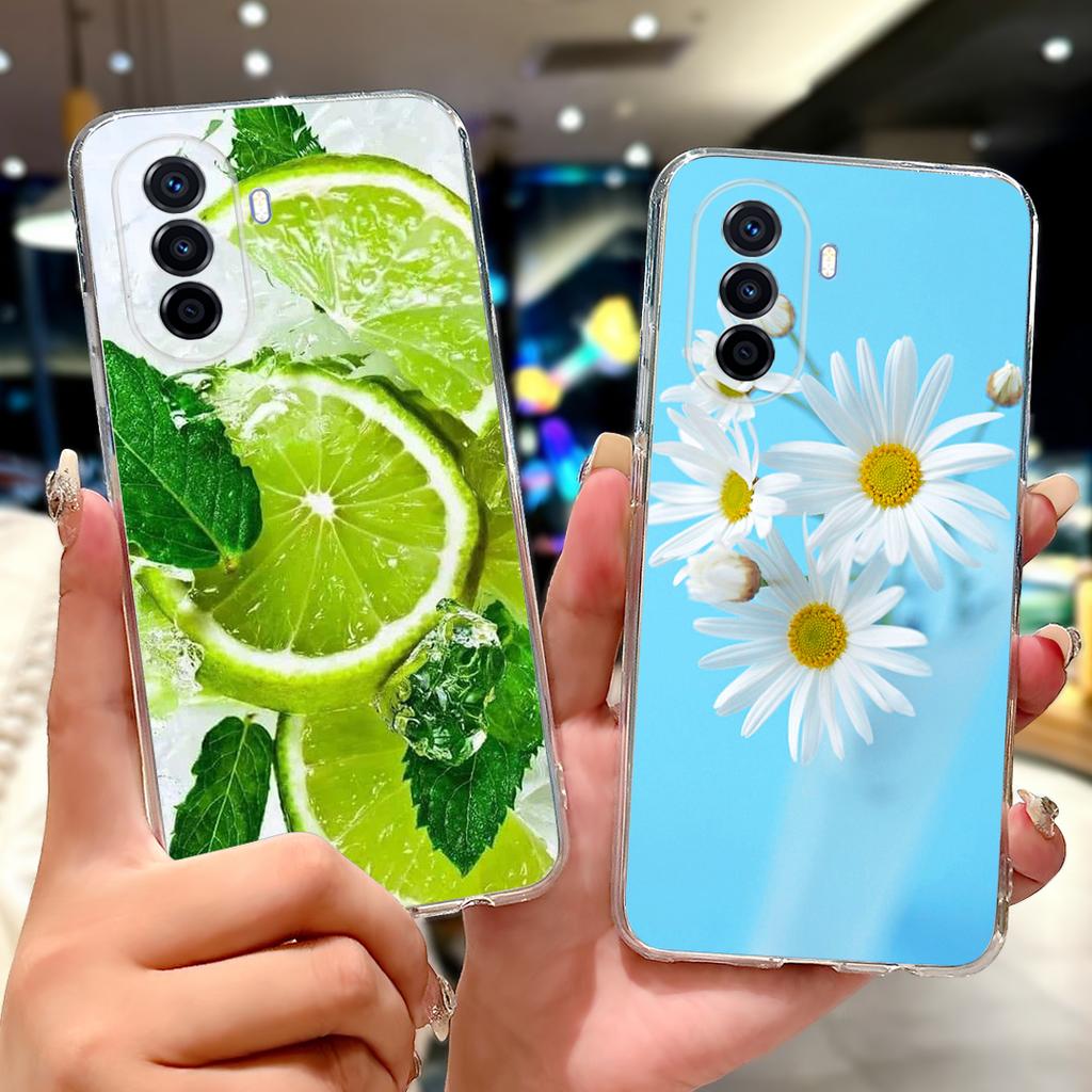 Für Huawei Nova Y70 Plus Hülle NovaY70 MGA-LX9 MGA-LX3 Neue Luxus Bemalte Abdeckung Weiche Silikonhülle Für Huawei Nova Y70 Plus Schale