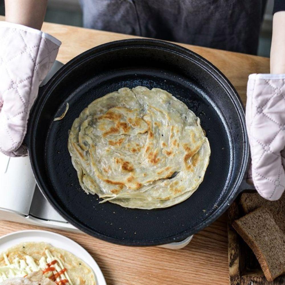 Non-coated Frying Pan Non-Stick Stir-fry Pan Kitchen Cookware Wok  Induction Cooker