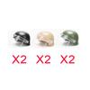 MOC Building Blocks Character Accessories Explosion-Proof Helmets Hats Gas Mask Knife Stands Mechanical Dog Drones DIY Toy Gift