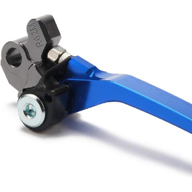 JFG RACING Dirt Bike Brake Clutch Levers Foldable for YZ85 2015-2023, YZ65 2018-2023 Pit Bike Motorcycle, Blue