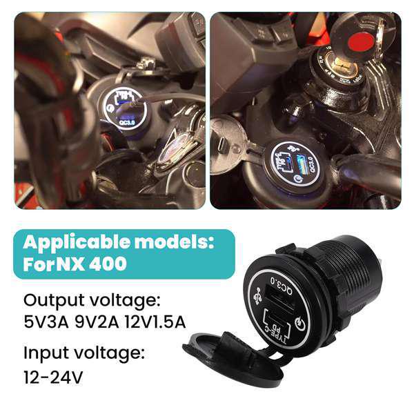 

Сумісний зарядний пристрій для Honda NX400 24В Middle Generation