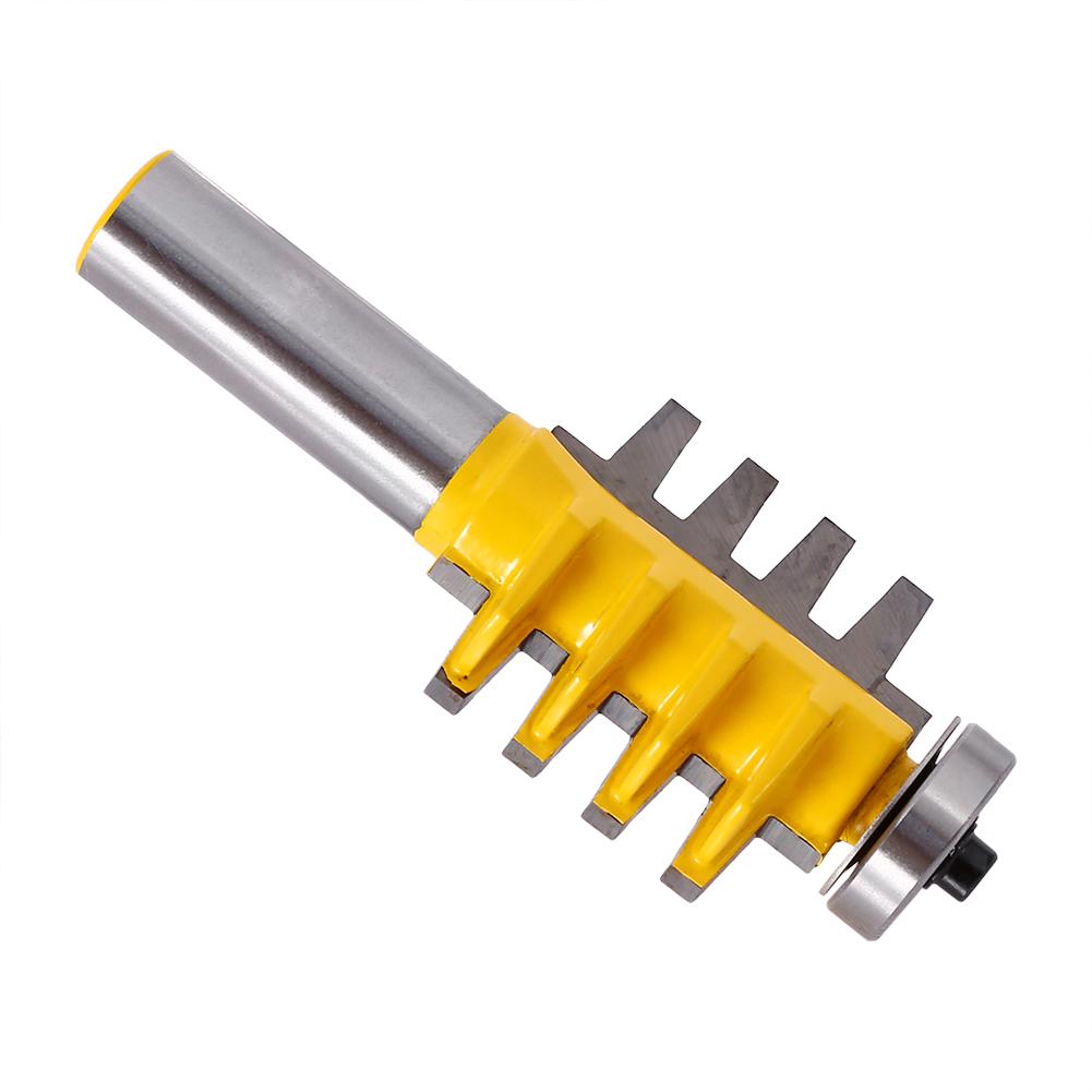 1 2   Shank Finger Glue Joint Router Bit Cone Tenon Woodwork Cutter