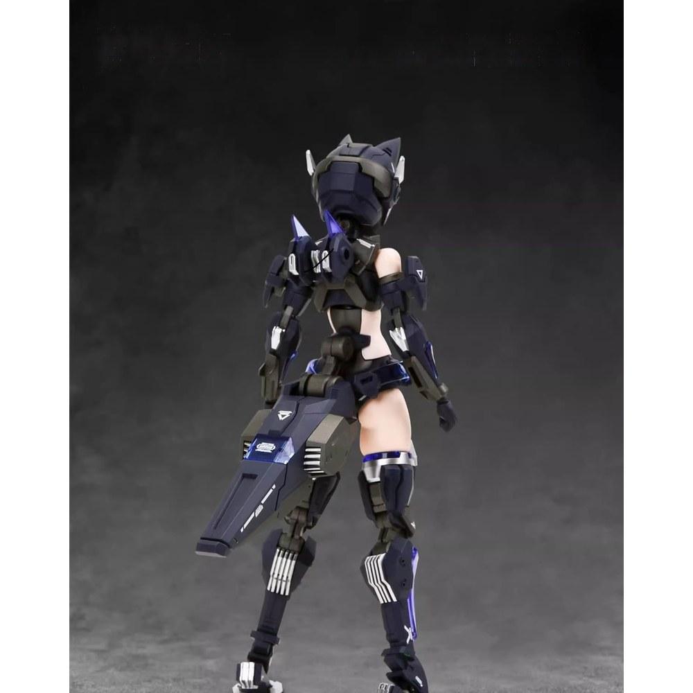 Syxlcygj 1/12 Nuke Matrix Cyber Forest Sniper Fox Hunting Vivian Moving Joint Model Kit