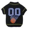Dog Clothes Pet Apparel - Round Neck Ribbed Elastic Thin Cotton T-shirt in Stock