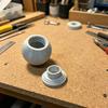 Yousheng Storage Box Compact Spherical Design Portable with Imitation Stone Texture 3D Printed Organizer for Desk And Entryway