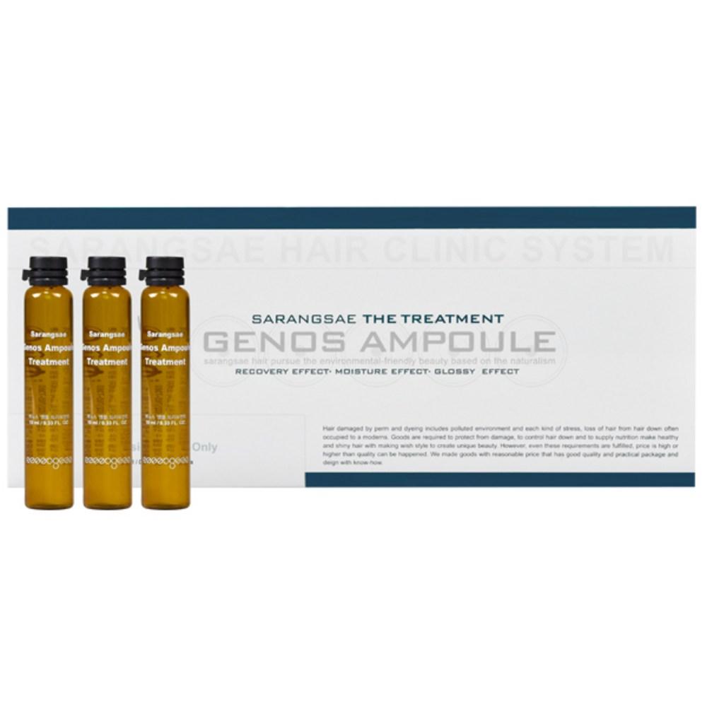 Sarangsae Pop Genos Hair Ampoule Treatment 1 Box (12 Pcs) 10ml