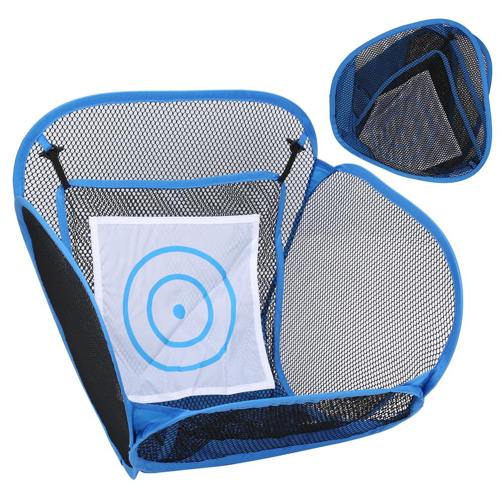 GP2220 Niebieska Składana Siatka Golfowa do Pitchingu Chippingu Zbierania Treningowa Praktyczna Siatka