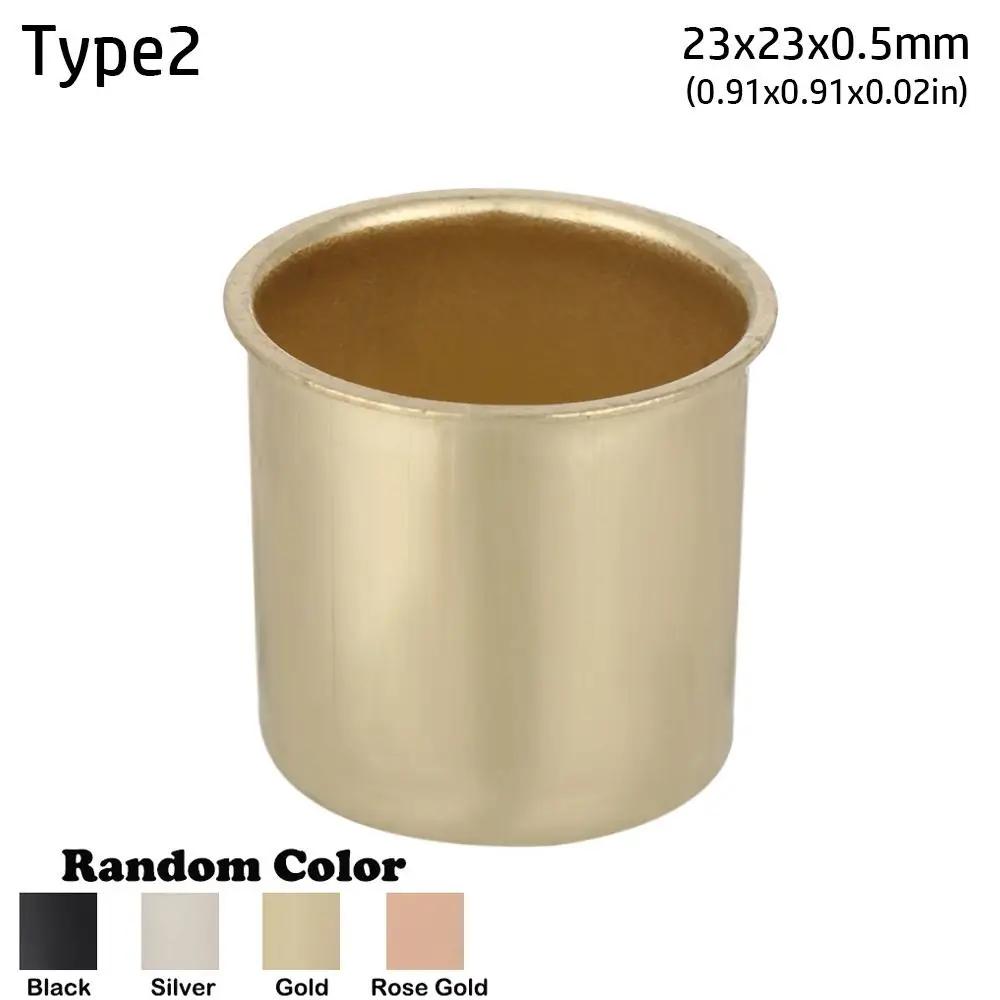 1Pcs Metal Candle Holder Tapered Wax Making Candles Cups Jars Candlestick for Dining Event Weddings Party Home Decor Craft