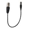 30cm/11.81in Audio Camera Mic Cord Transfer Cable for Canon Audio Cable Camera Microphone