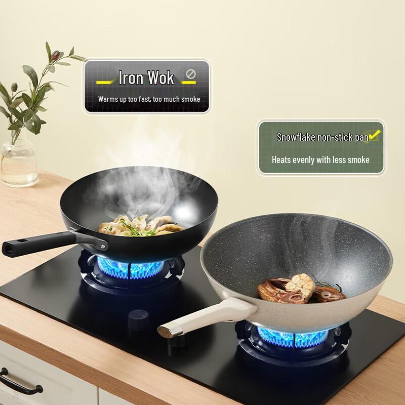 Chuidahuang Ruixue 30cm Non-Stick Wok