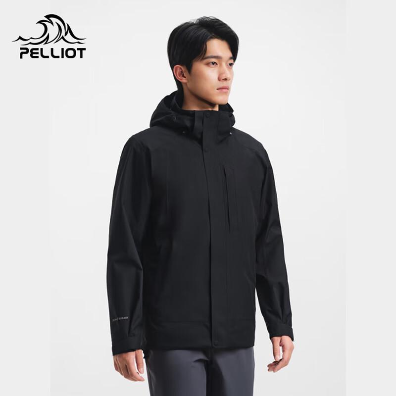 

Pelliot Men s 3-in-1 Windproof Waterproof Hiking Jacket L
