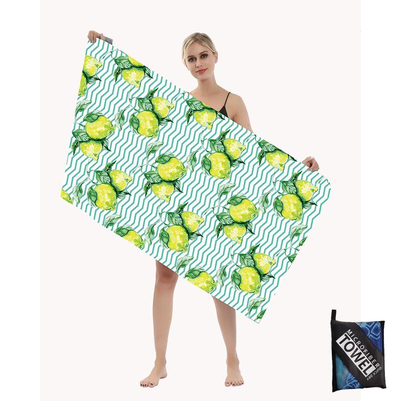 Mikrofaser Strandtuch-Sandfreie Handtücher sind Schnelltrocknend Leicht Super Saugfähig-Perfekte Pool Reise Kreuzfahrt Camping Essentials