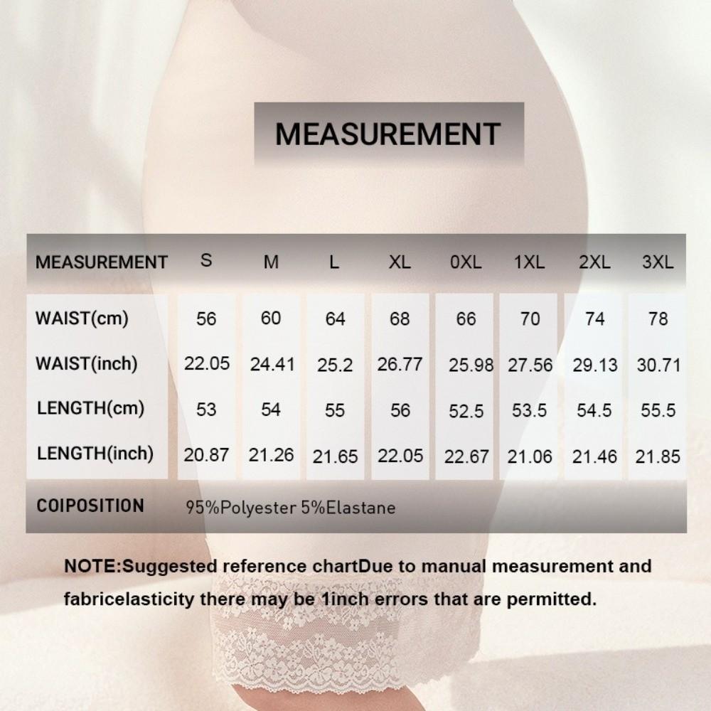 Lace Flower Women Short Petticoat A-line Breathable Security Slips Anti-Penetration Short Length Underskirt Women Dress Lining