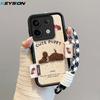 KEYSION Cartoon Niedlich Plüsch Stickerei Hülle für Xiaomi POCO X6 mit Lanyard Silikon Stoßfest Handyhülle für Redmi Note 13 Pro 5G