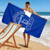 Telo Mare Stampato Everton FC, Grande Morbido Asciugatura Rapida per Spiaggia Campeggio Nuoto