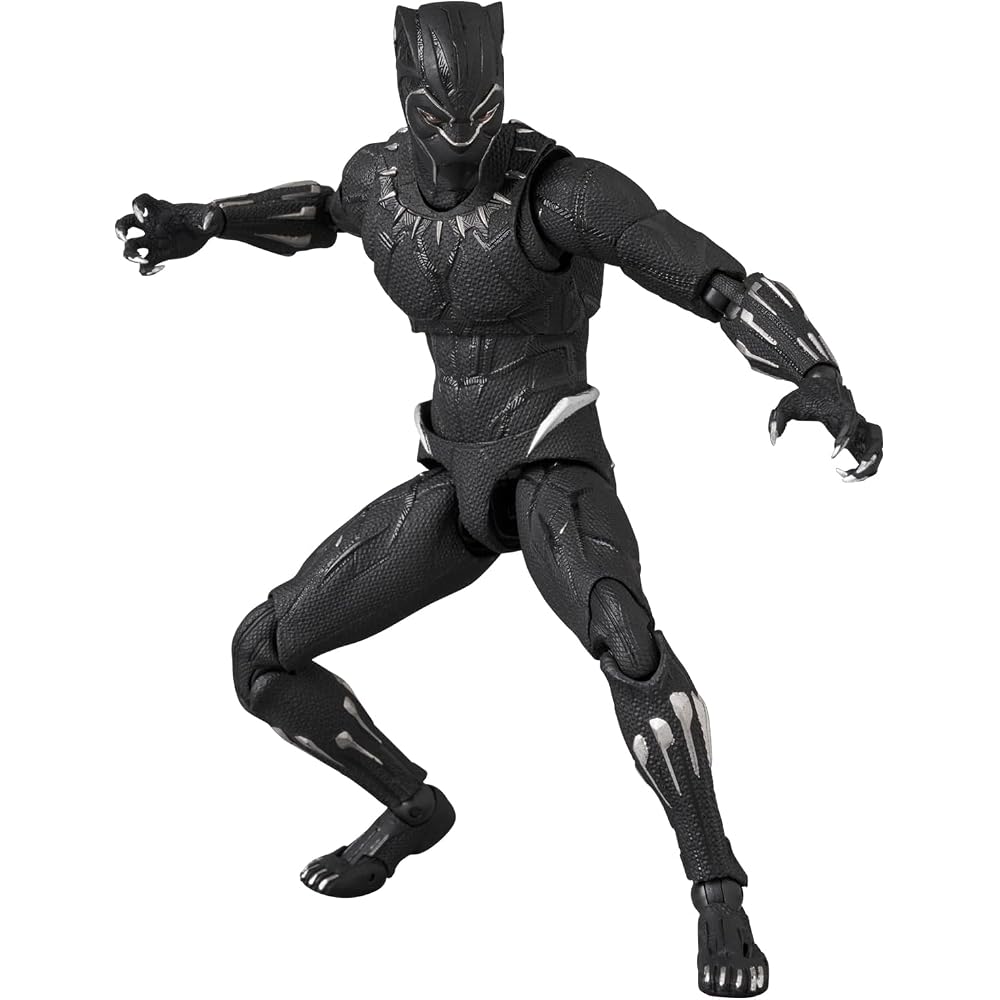 MAFEX No.230 BLACK PANTHER Ver. 1.5 Total Height Approx. 160mm Non-scale Painted Action Figure