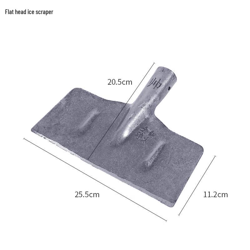 Manganese Steel Winter Ice Scraper & Snow Shovel