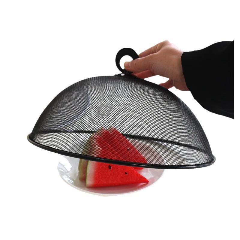 ZISIZ Round Iron Mesh Food Cover Tent