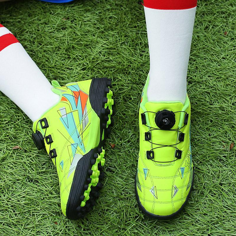 28-39 Children's Football Boots Fast and Convenient Short-nail Rotation with Children's Sports Football Shoes