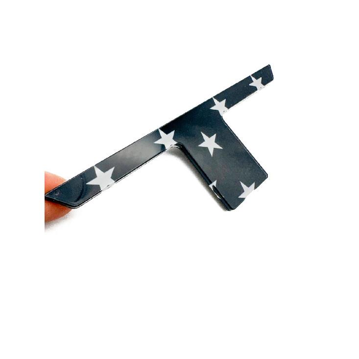 Black US Flag Tailgate raised letter compatible with Emblem for TACOMA 2024-2025