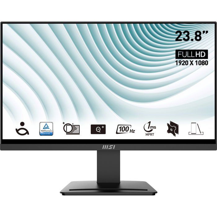 Joom Msi Ecran Pc - 23,8'' - Fhd - 100Hz - Dalle Va - 1 Ms - Pro Mp2412