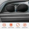 RT-TCZ for Chevy Camaro Carbon Fiber Cup Holder Trim Cover for Chevrolet Camaro 2017 2018 2019 2020 2021 2022 2023 Carbon Fiber Interior Accessories