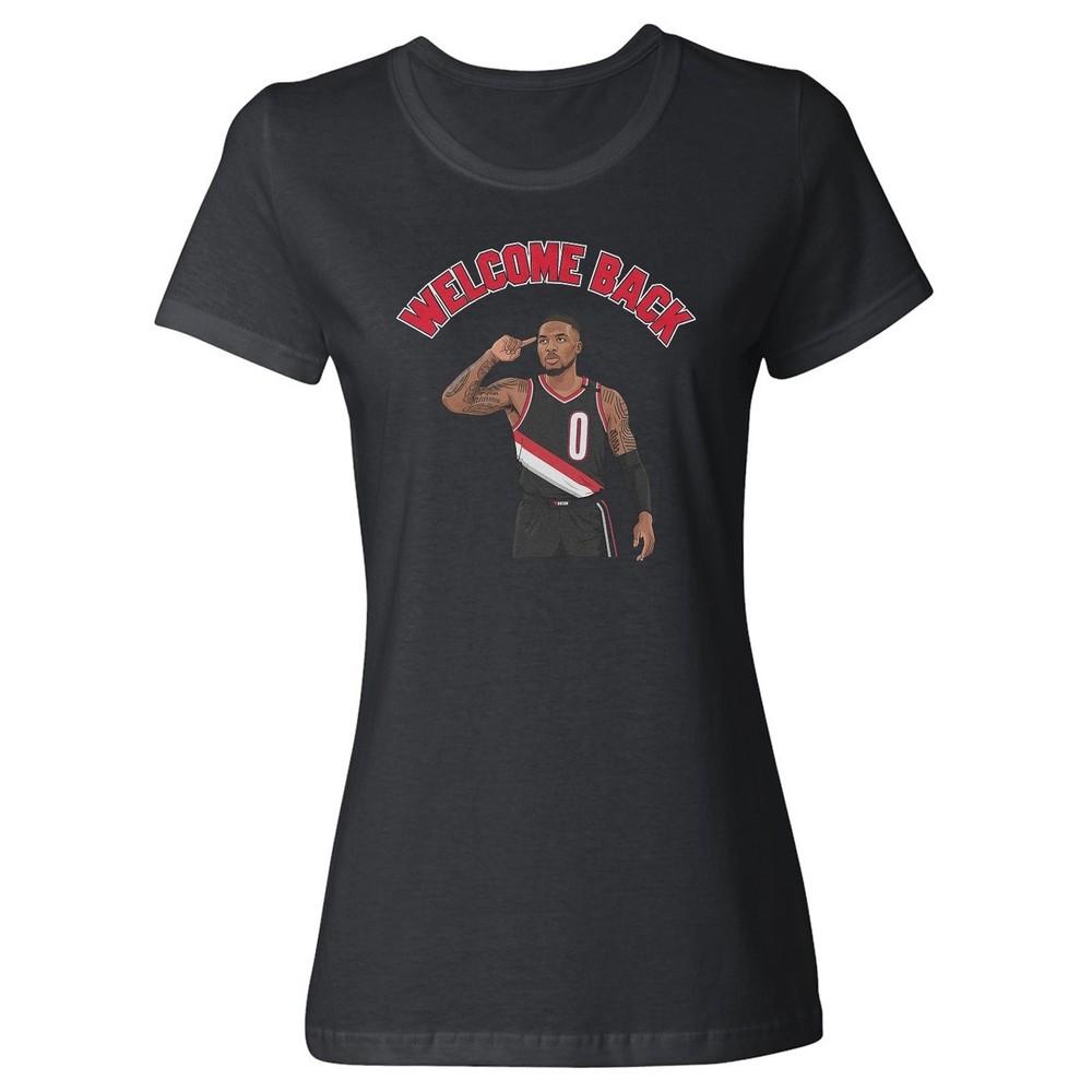 Lillard Welcome Back - Portland Return Inspired Ladies' Crewneck T-Shirt Unisex T-Shirt
