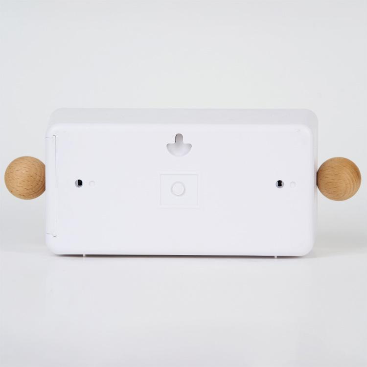 Nordic Style Retro Flip Clock: Automatic Page Turn, Ideal for Desk or Bedside in Living Room, Bedroom, or Study. Simple and Creative Design.