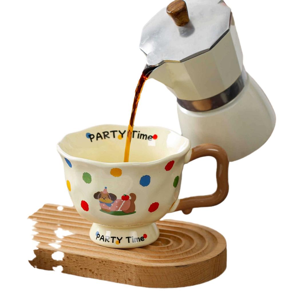 Cute Graffiti Mug Ceramic Water Cup Home Drink Girl Office Milk Coffee Breakfast Cup Yogurt Bowl