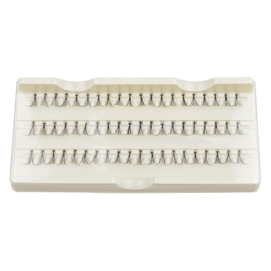 1 Box Falsche Wimpern Set Pflanz-Graft-Kit Einzeln 60 Büschel Kunstfaser Wimpernwerkzeug