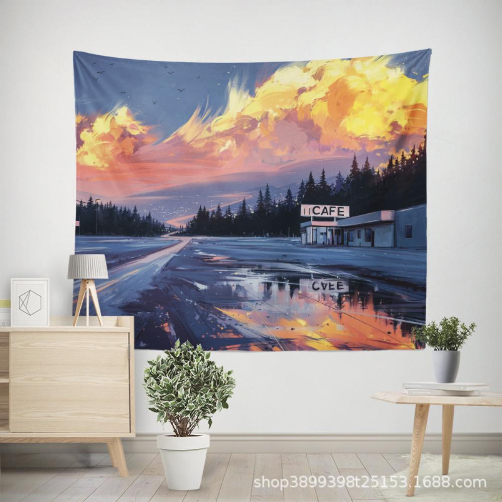 Подвесная ткань для проживания в семье в скандинавском стиле — фото 7