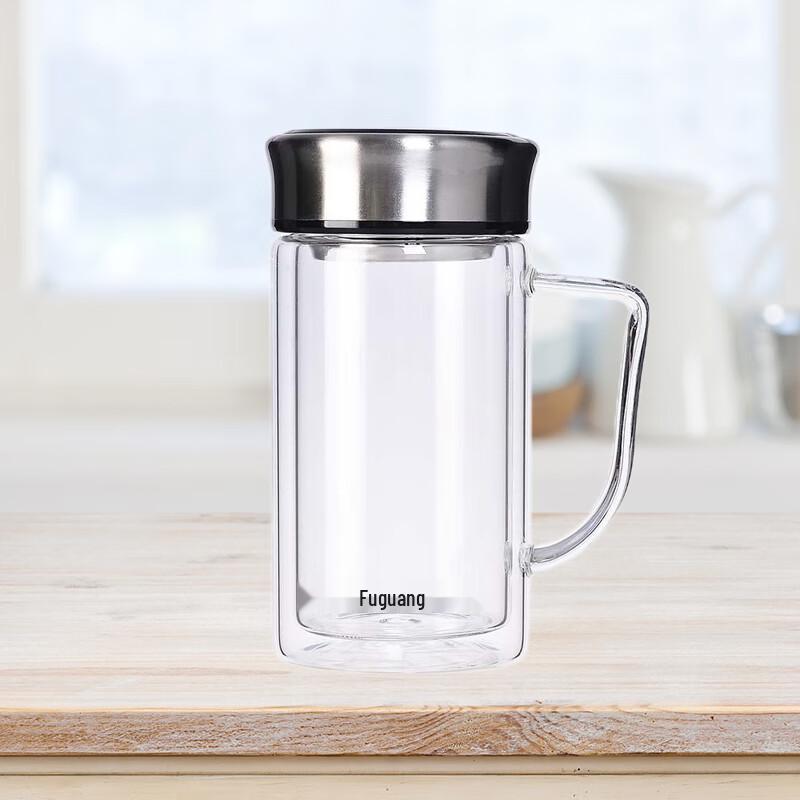 Fuguang Double-Layer Glass Bottle