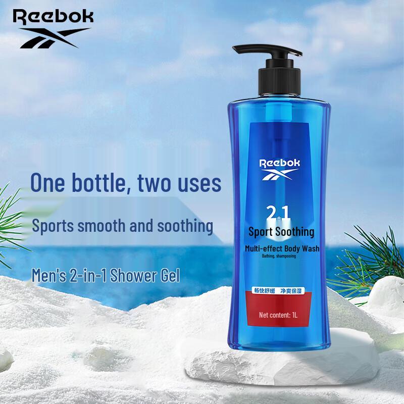 

Reebok Men s Sport Soothing 2-in-1 Shower Gel