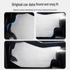 Nappa Leather Anti-Kick Pads for Model 3/Y Console Sides - Stain-Resistant Interior Protection