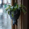Creative Gift for Plant Lovers Bat Resin Pot Hanger, Gothic Hanging Flower Garden Small Fantasy Decoration, 3D Printed Weatherproof Succulents Planter